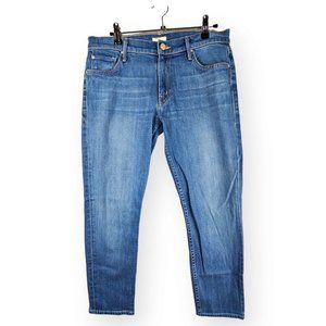 MOTHER Women's Size 28 The Dropout Boyfriend Straight Dreamer Medium Wash Jeans